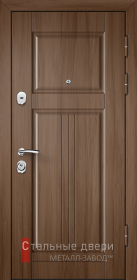 Стальная дверь Утеплённая дверь №5 с отделкой МДФ ПВХ
