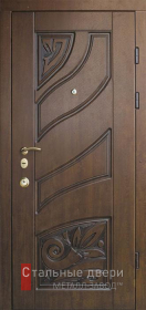 Стальная дверь Дверь с терморазрывом с зеркалом №4 с отделкой МДФ ПВХ